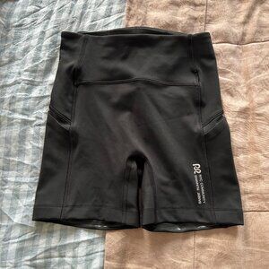Bandit High Waist 5" Women's Compression Shorts Black -- Size XS